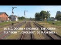 Odcinek Chojnice - Człuchów z pociągu TLK Bory Tucholskie