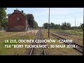 Odcinek Człuchów - Czarne z pociągu TLK Bory Tucholskie